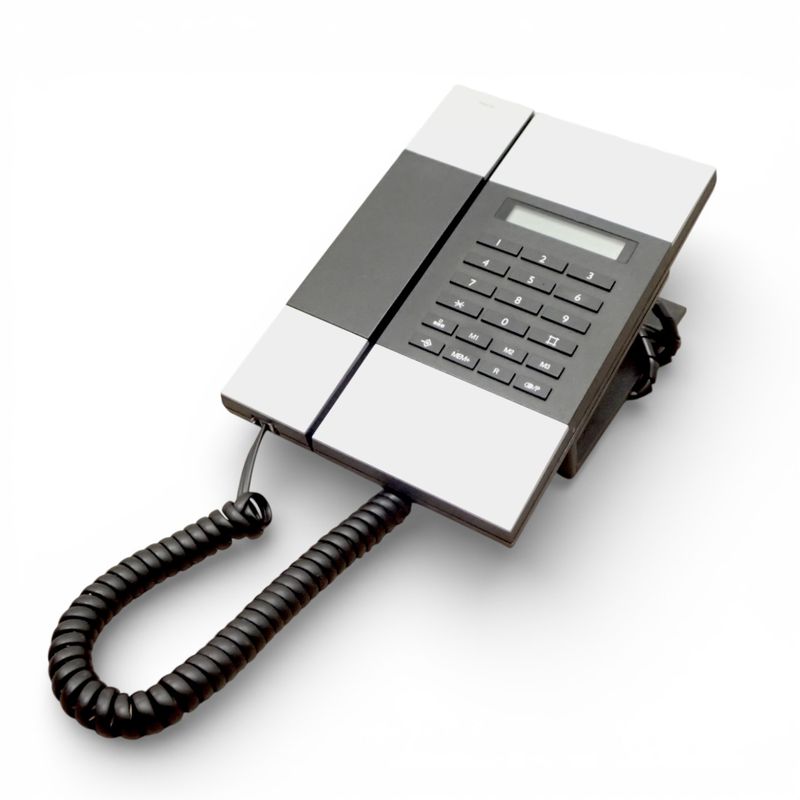 JACOB JENSEN 受付用電話機 JT3PERJ ブラック 中古 デザイナーズ電話機 卓上電話 EG20246 配送サイズ60