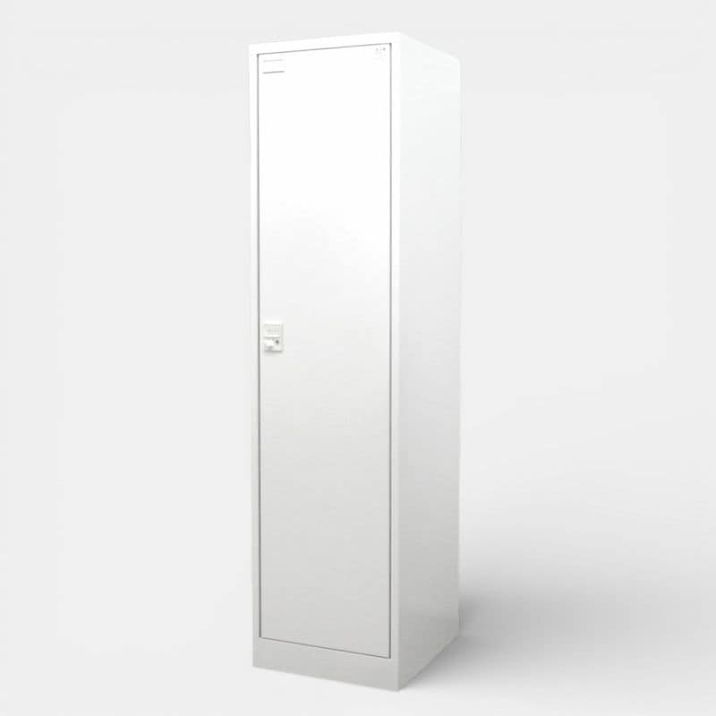 【中古】イトーキ 1人用ロッカー ダイヤル錠 ホワイトグレー WN型 HDWN-4511F-W9 網棚 傘立て W455 D515 H1790 中古オフィス家具 KK20712 中古