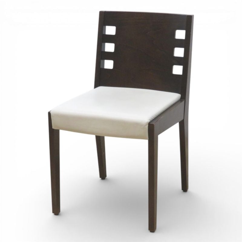 【中古】 コクヨ ダイニングチェア ブラウン 肘無し 木製 木目 W450 D450 H760 いす 椅子 イス 中古オフィス家具 KK20764