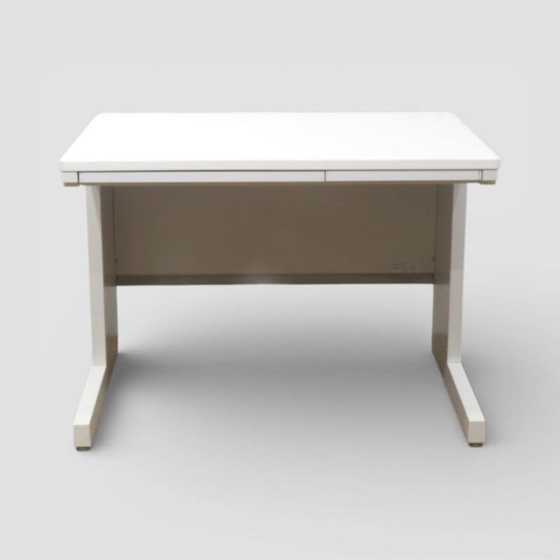 【中古】内田洋行 平デスク スカエナ SFP1000 OW ホワイト 幅1000mm 奥行700mm 事務机 オフィスデスク 事務机 引出し付 AG20815 中古オフィス家具