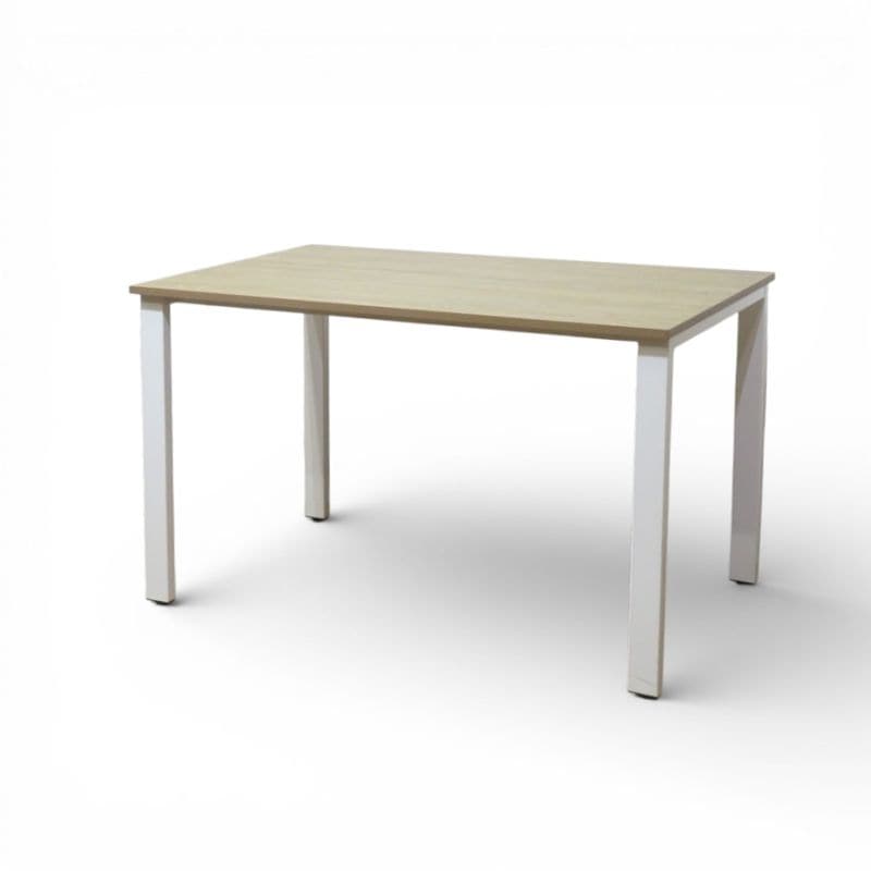 【中古】ミーティングテーブル ナチュラル 幅1200 奥行750 高さ720mm ワークテーブル 木目調 荷物台 作業台 AG20841 中古オフィス家具