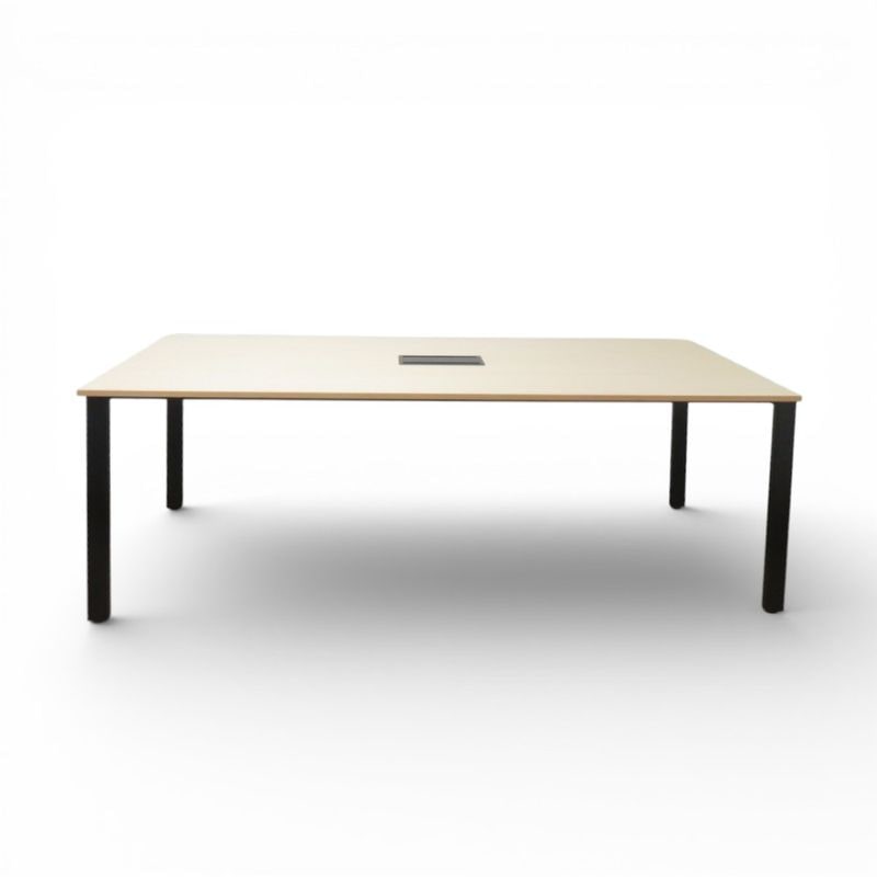 【中古】井上金庫 ミーティングテーブル REVシリーズ REV-2190 ナチュラル W2100 D900 H720 会議テーブル 中古オフィス家具 AG20847