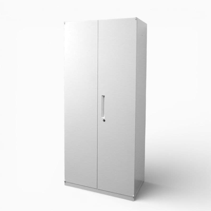 【中古】イナバ 両開き書庫 TFシリーズ 481353 ホワイト W800 D450 H1810 観音開き書庫 キャビネット 収納庫 書類棚 中古オフィス家具 AG20849