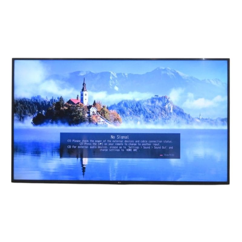 【中古】 LG 4K液晶テレビ 65V型 65UN7400PJA amazon限定モデル IPSパネル 電源コード無し 本体のみ スタンド無し 中古オフィス家具 KK20265