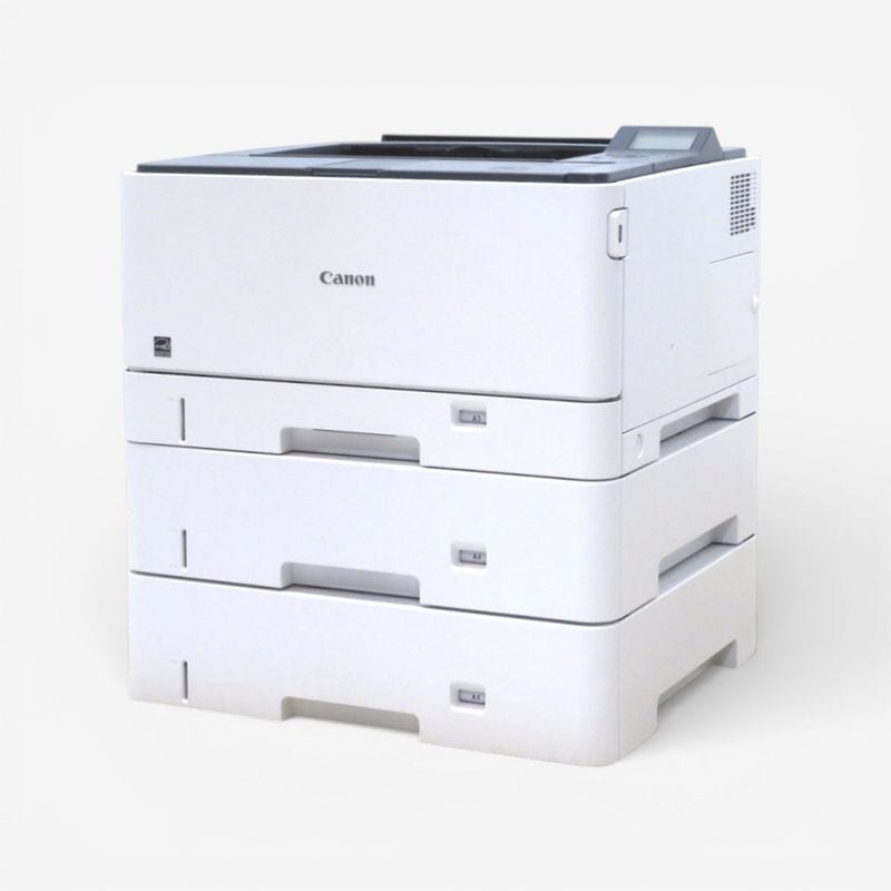 【中古】Canon A3レーザープリンター Satera LBP8730i A3対応 モノクロレーザー 給紙3段 ホワイト オフィス印刷 書類印刷 業務用 W565×D545×H360 中古オフィス家具 EG20716