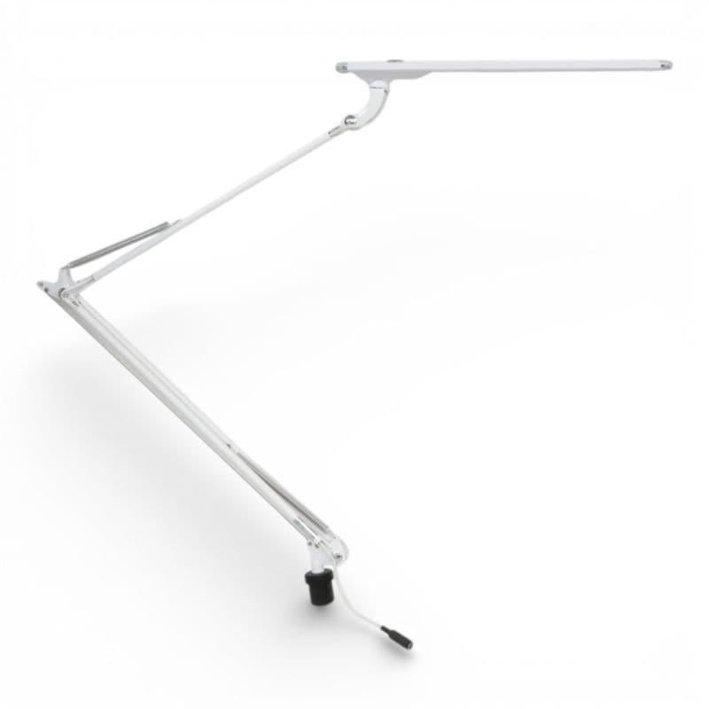 【中古】スワン電器 LEDデスクライト LEX-980 ホワイト デスクトップライト 照明 中古オフィス家電 YH20793