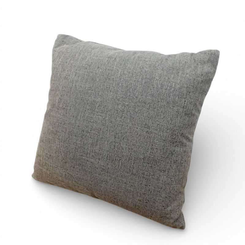 【中古/展示品】クッション ファブリッククッション グレー W400×D400×H150 ソファ用 オフィスチェア用 インテリアクッション 中古オフィス家具 EG20251