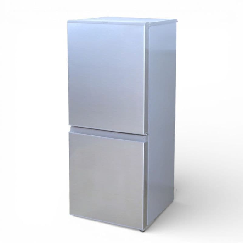 【中古/美品】アクア 2ドア冷蔵庫 AQR-13K グレー 2021年製 冷凍庫 中古オフィス家電 YH19887 配送サイズ240