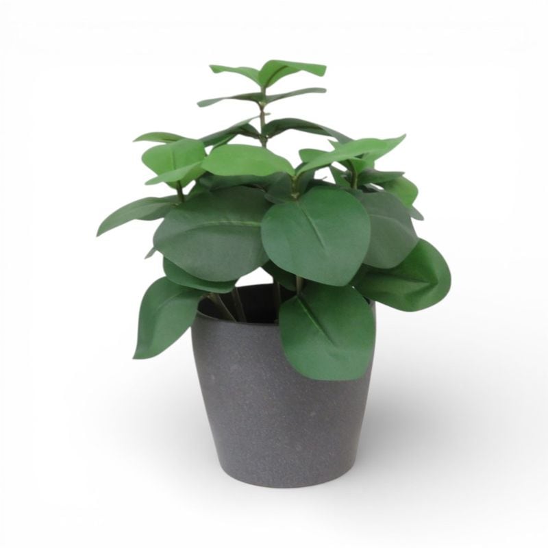【中古】 イケア フェイクグリーン PERSILLADE ペルスィラデ グレー 植栽 北欧 インテリア 玄関 ナチュラル YH20453