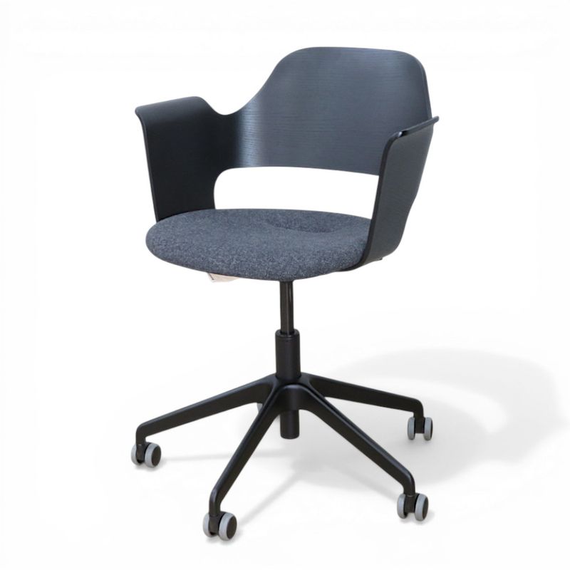 【中古】イケア FJ??LLBERGET ミーティングチェア グレー ダイニングチェア フィェルベルゲット 中古オフィス家具 YH20920