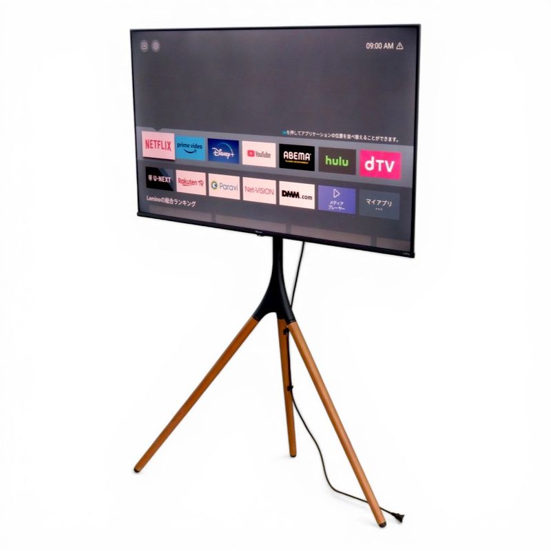 【中古】ハイセンス 液晶テレビ 50A6H ブラック 50型 4K モニター 液晶ディスプレイ 2023年製 OA機器 中古オフィス家電 YH21071