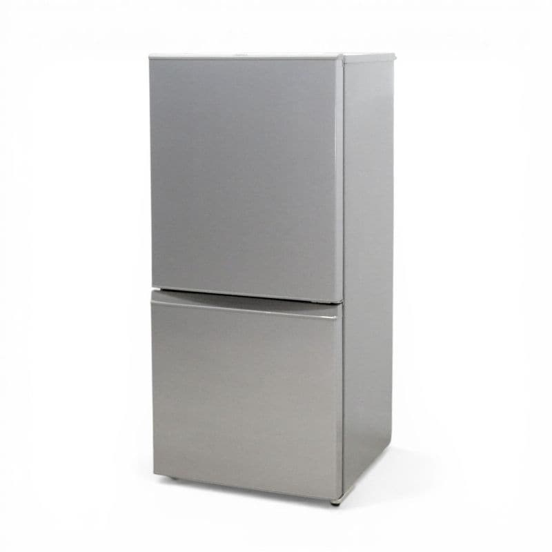 【中古】アクア 冷凍冷蔵庫 AQR-16E シルバー 2016年製 157L 耐熱トップテーブル 中古オフィス家電 KK21104