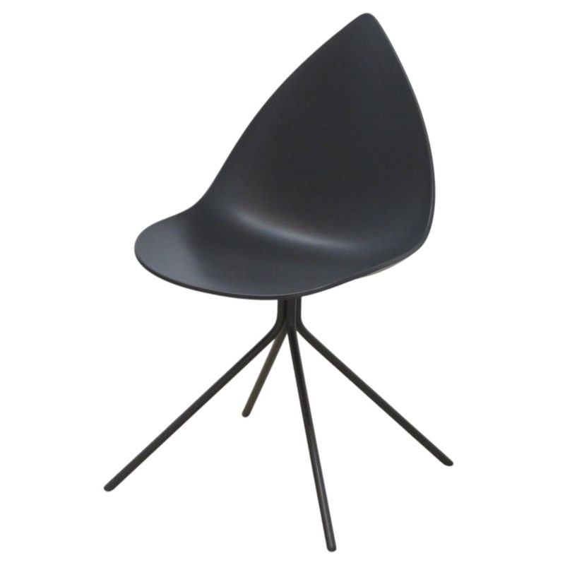 【中古】BoConcept ダイニングチェア ottawa ブラック ミーティングチェア 肘無し ダイニングチェア カフェチェア 中古オフィス家具 KK21135