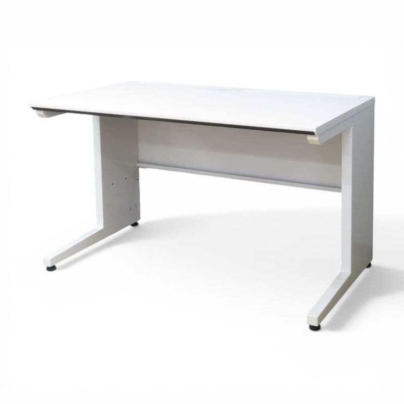 【中古】コクヨ 平デスク SDT-IS127PAWN ホワイト W1200D700H700 オフィスデスク 引き出し無 平机 中古オフィス家具 YH21055