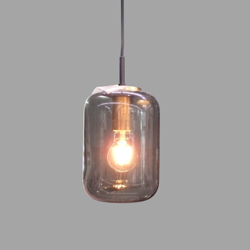 【中古】大光電機 ペンダントライト DPN-41362Y LED照明 スモークグレー ガラスシェード デザイン照明 LEDライト 中古オフィス家具 EG21175