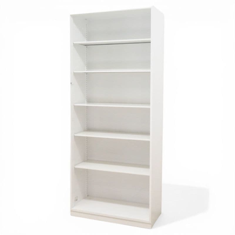 【中古】コクヨ オープン書庫 エディア BWUH-K89SAW ホワイト 幅900mm 奥行450mm 高さ2160mm キャビネット 収納庫 書類棚 中古オフィス家具 KK21209 