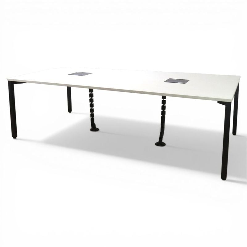 【中古】イトーキ  ミーティングテーブル JPP-2412HW-61 アイボリー 大型ミーティングテーブル フリーアドレスデスク 中古オフィス家具 AG19902 