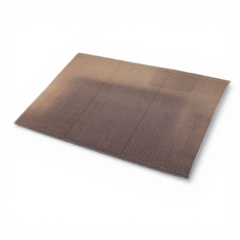 【中古/訳アリ※変色】HAY ラグ TAPIS 170×240 チェスナット＆ブルー ブラウン系 平織り 綿麻 中古オフィス家具 KK21229