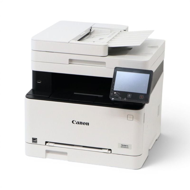 【中古】Canon カラーレーザープリンター Satera MF656Cdw ホワイト 9600dpi 無線LAN 複合機 中古OA機器 KK21311