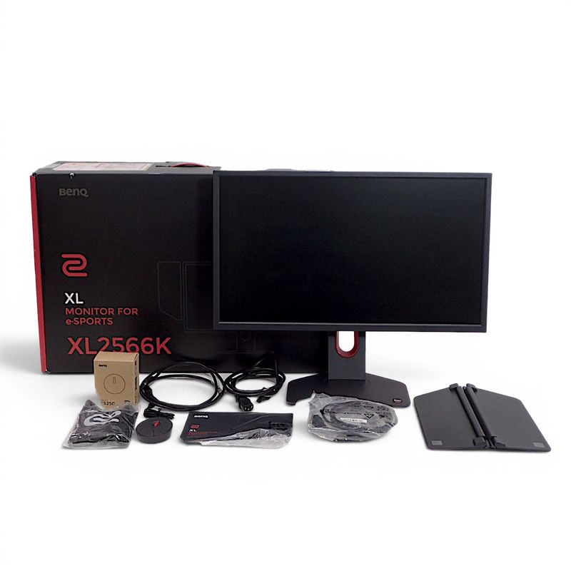 【中古】BenQ ベンキュー 液晶ゲーミングモニター ZOWIE XL2566K-B ブラック 24.5型 液晶ディスプレイ 2022年製 箱あり 中古オフィス家電 EG20282-2 