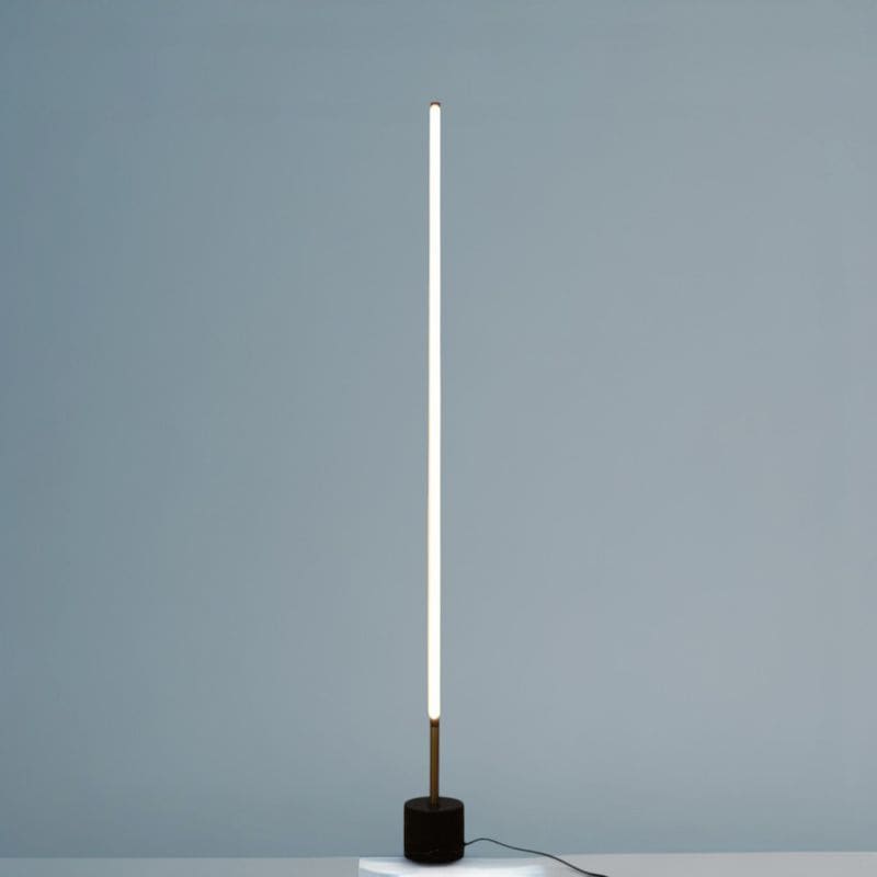 【中古/良品】アートワークスタジオ フロアランプ Vision LED-floor lamp AW-0624E-BK Lサイズ H1450 スタンドライト ブラック 中古オフィス家具 KK21305