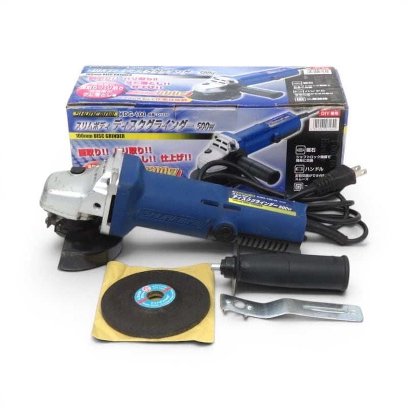 【中古】シュアマン ディスグラインダー KDG-100 100mm 研磨機 中古オフィス家電 YH21442