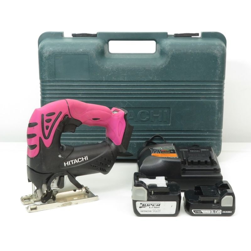 【中古】ハイコーキ 充電式コードレスジグソー CJ14DSL 14.4V バッテリー 中古オフィス家電 YH21427