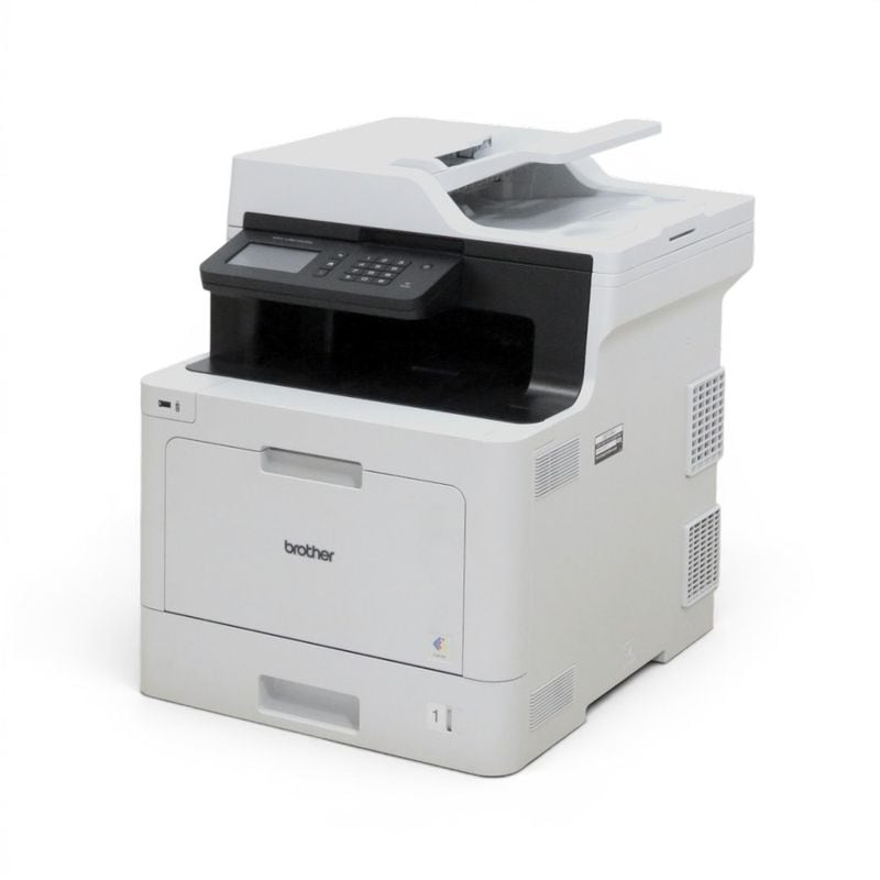 【中古】ブラザー 卓上複合機 MCF-L8610CDW ホワイト/グレー カラーレーザープリンター 無線LAN  3.7型カラー液晶タッチパネル 中古オフィス家具 EG21080