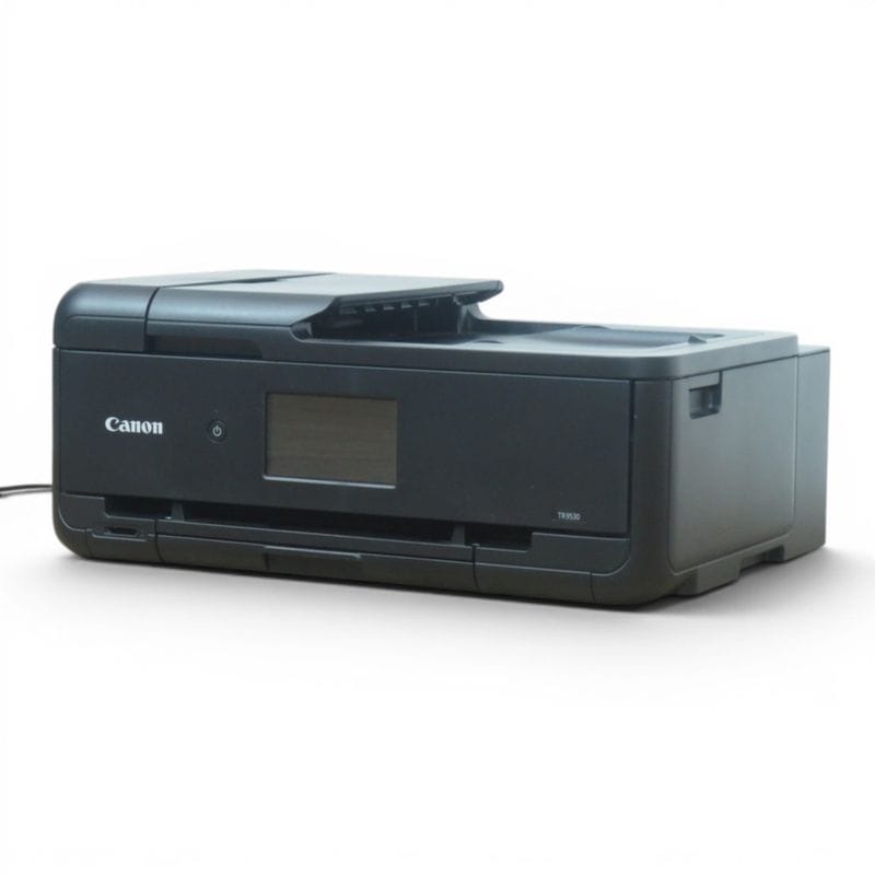 【中古】キヤノン 複合機 TR9530 ブラック インクジェットプリンター コピー機 スキャナ Wi-Fi接続 スマホ対応 OA機器 中古オフィス機器 AG21395 