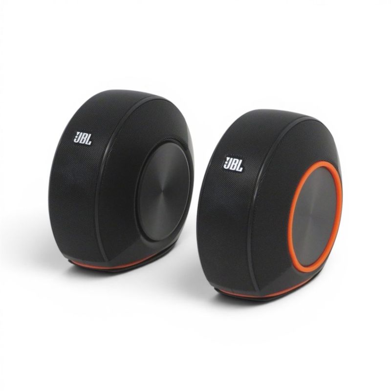 【中古】ジェイビーエル バスパワードスピーカー JBL Pebbles ブラック スピーカー USB接続 高音質 動作確認済み 中古オフィス家具 EG21577