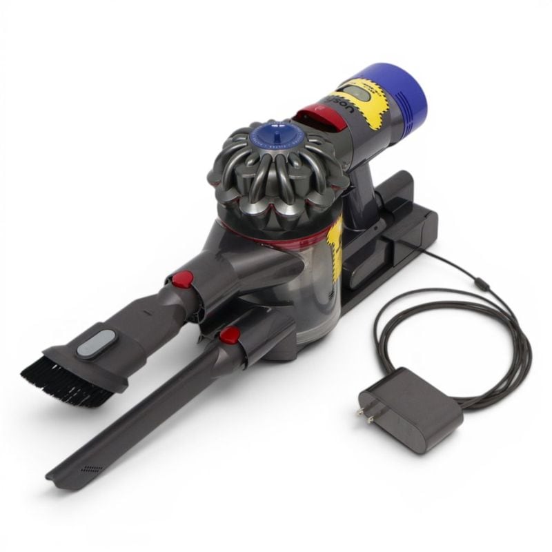 【中古】ダイソン SV11 V7 コードレス掃除機 ブルー 2024年製 サイクロン ハンディ スティッククリーナー 軽量 強力吸引 中古家電 EG20874