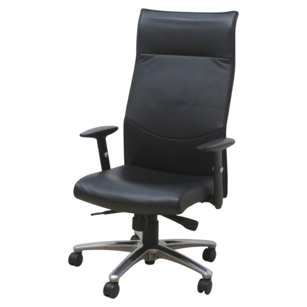 2019年製・美品】オカムラCEシリーズ エクストラハイバック 本革
