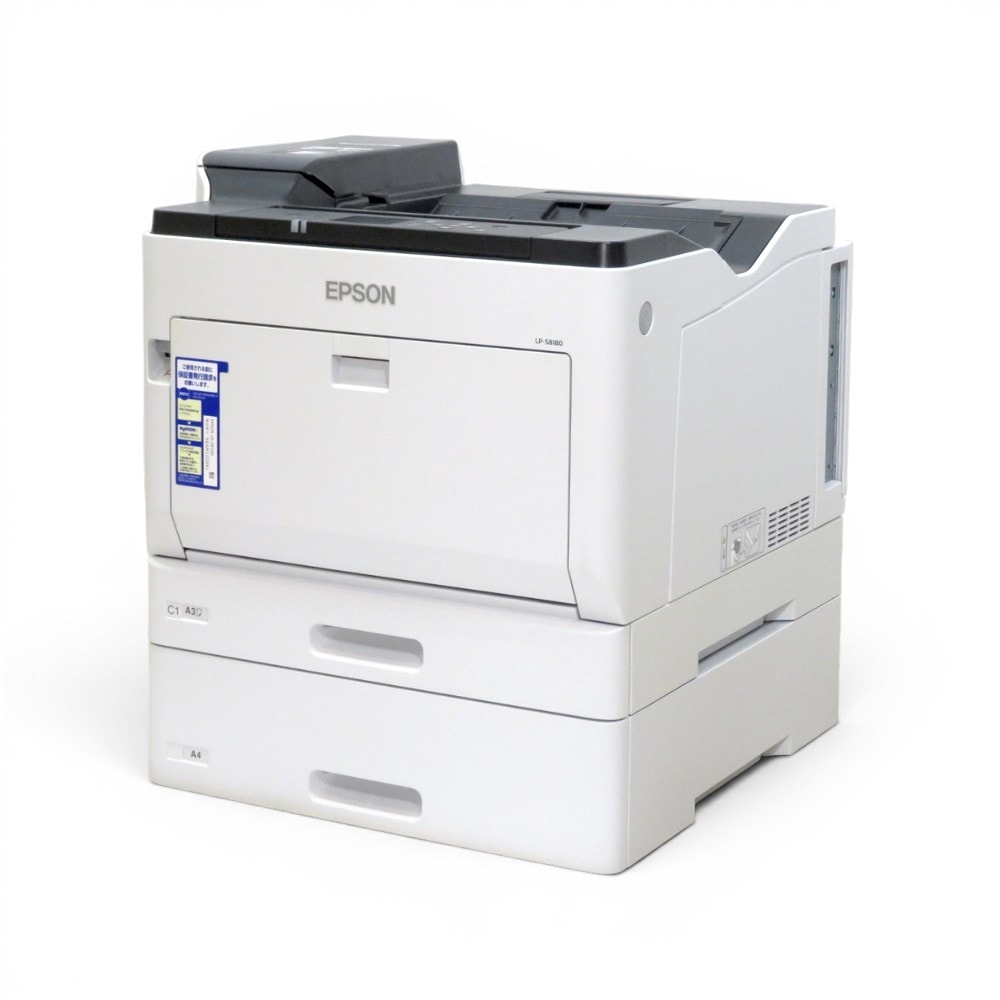 中古】EPSON カラーレーザープリンター LP-S8180 増設カセット1段付