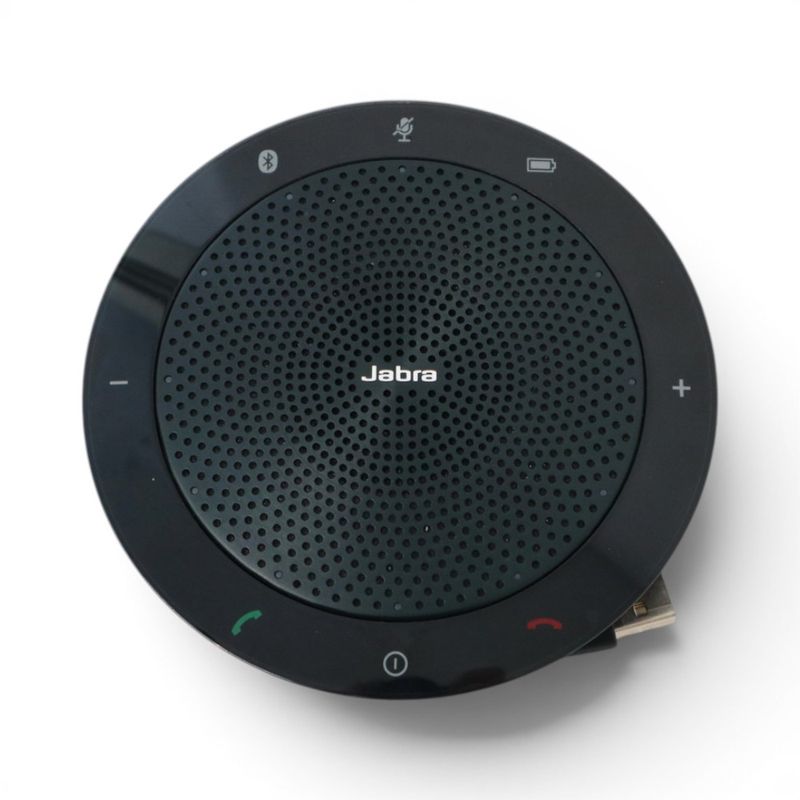 【中古】Jabra モバイルスピーカー Jabra Speak 510 MS WEB会議用スピーカー PHS002W ブラック Bluetooth搭載 USB接続 小規模会議 中古オフィス家具 EG20170-4