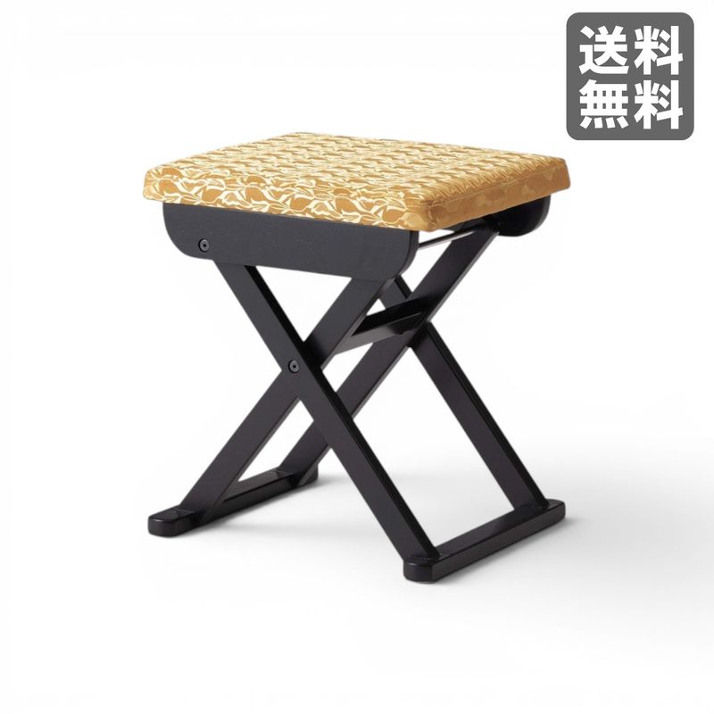 【新品】法事用スツール 折りたたみ式 ゴールド BR002-002544 ｜オフィス家具のビックリユース