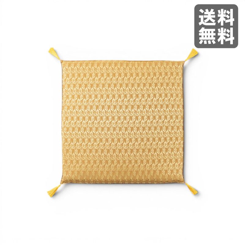 【新品】座布団 法事用 ゴールド 70cm BR002-002542  ｜オフィス家具のビックリユース