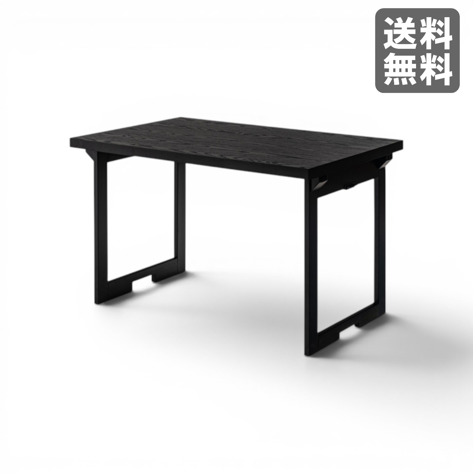 【出血大セール】LOWYA ユニオンリ　組立済　テーブル ブラック 000000018541_WDdnU5J.jpg