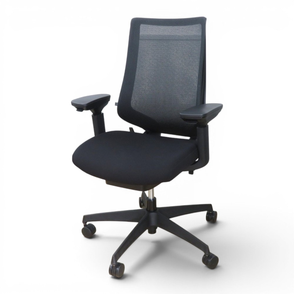 中古/美品】コクヨ デュオラ2 肘付きオフィスチェア CO8S-20M-BKE6E61