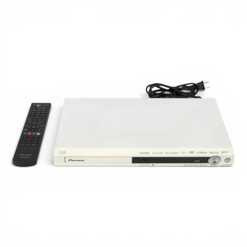 【中古】Pioneer BDP-3140-W ブルーレイプレーヤー ホワイト ブルーレイディスクプレーヤー Blu-rayプレーヤー BDプレーヤー 中古オフィス家具 EG21868