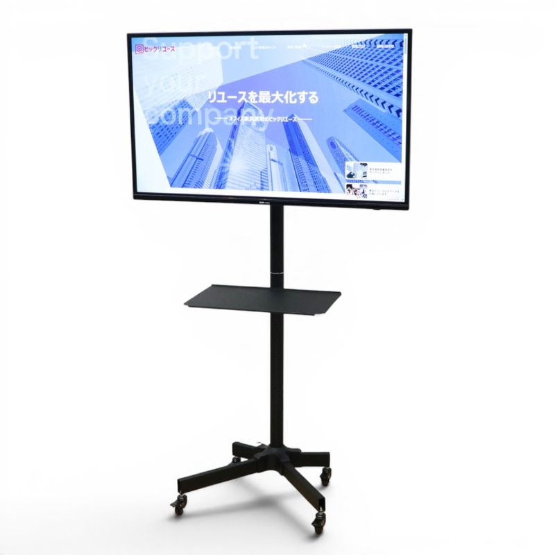 【中古】DMM スタンド付きモニター DKS-4K43DG3 ブラック 43インチ モニター 液晶ディスプレイ PC 業務用 OA機器 中古オフィス家電 KK22093-1 