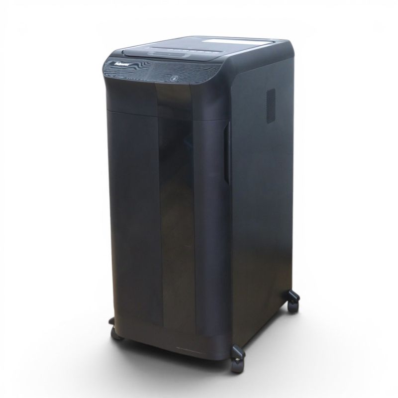 【中古】フェローズ シュレッダー AutoMax 600M ブラック マイクロカット 細断機 業務用 83L 中古オフィス家電 YH22172