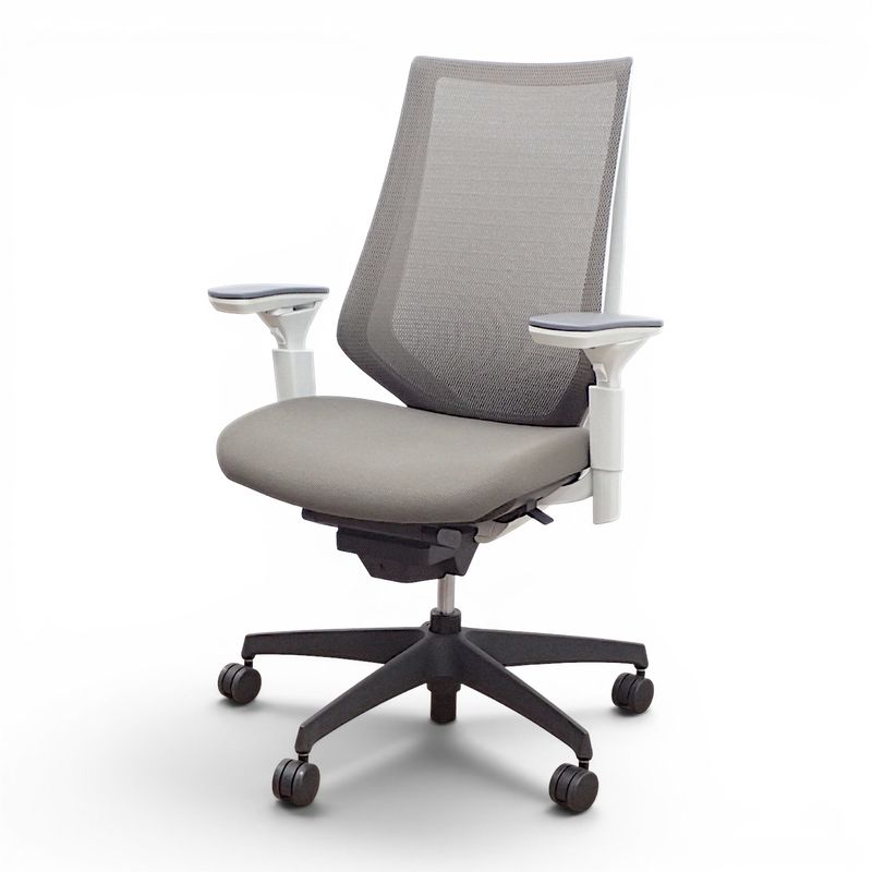 【中古】コクヨ デュオラ オフィスチェア CRS-G3000E1 ブラウン 肘付き メッシュ ハイバック 事務椅子 中古オフィス家具 EG22207