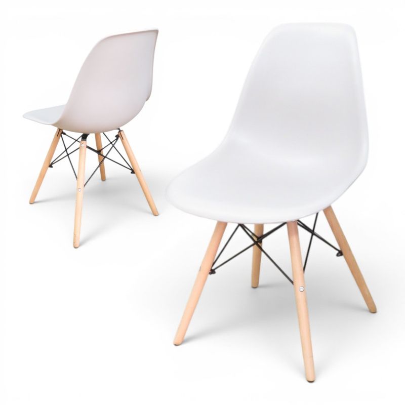 【中古】シェルチェア リプロダクト グレー ダイニングチェア カフェ ミーティングチェア 名品 中古オフィスチェア YH22200 