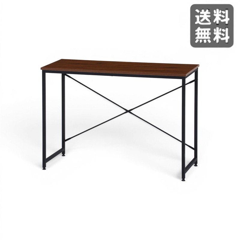 【新品】シンプルデスク アチーブＷＮ ウォルナット 木目 オフィスデスク　BR004-000089　｜オフィス家具のビックリユース