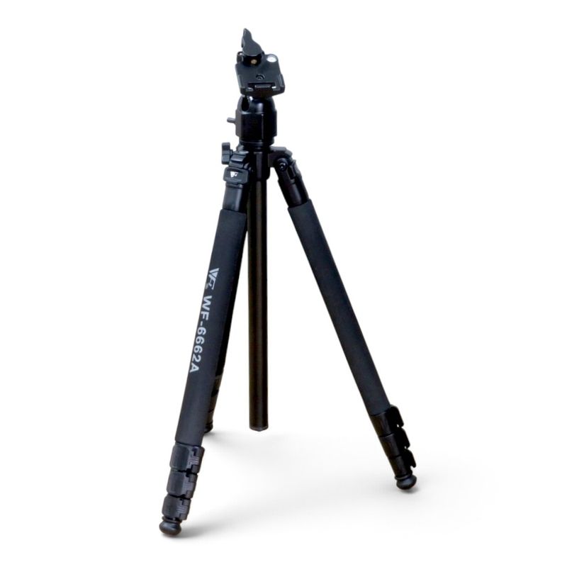 【中古】WEIFENG WF-6662A カメラスタンド ブラック ジャンク品 三脚 中古オフィス雑貨 YH22355