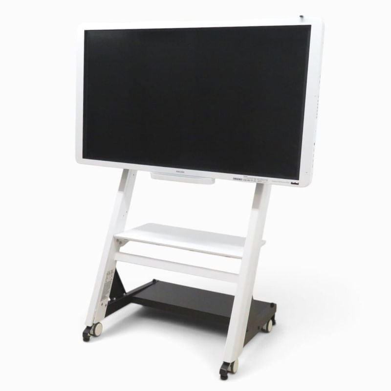 【中古】リコー インタラクティブホワイトボード D5520 ホワイト 55型 電子黒板 タッチパネル デジタルホワイトボード 会議システム スタンド付 中古オフィス家具 KK22245