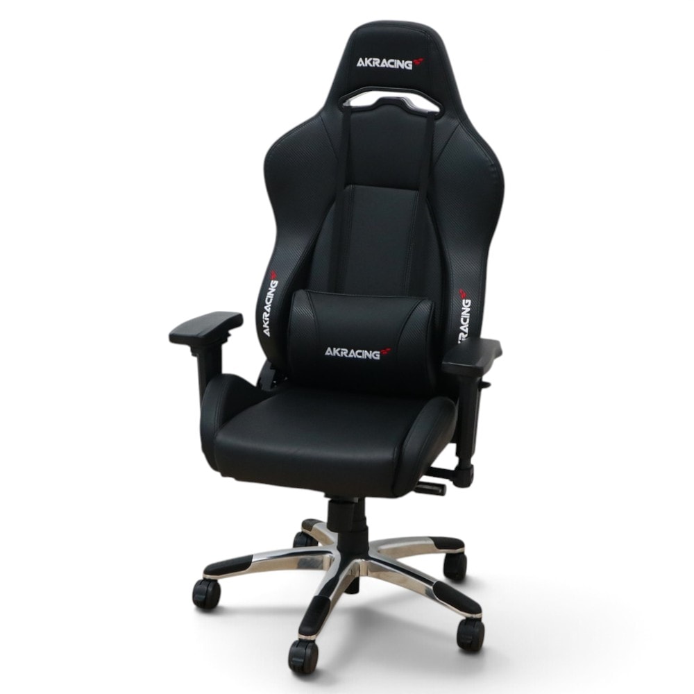 中古】エーケーレーシング 肘付きゲーミングチェア AKRacing Premium