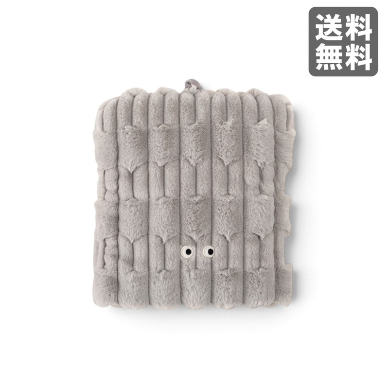 【新品】USBフットウォーマー グレー ポリエステル 30cm幅 冷え性対策 在宅ワーク かわいい　BR002-004010　｜オフィス家具のビックリユース