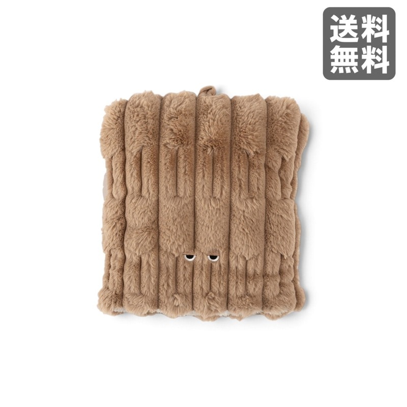【新品】USBフットウォーマー ベージュ ポリエステル 30cm幅 冷え性対策 在宅ワーク かわいい　BR002-004009　｜オフィス家具のビックリユース
