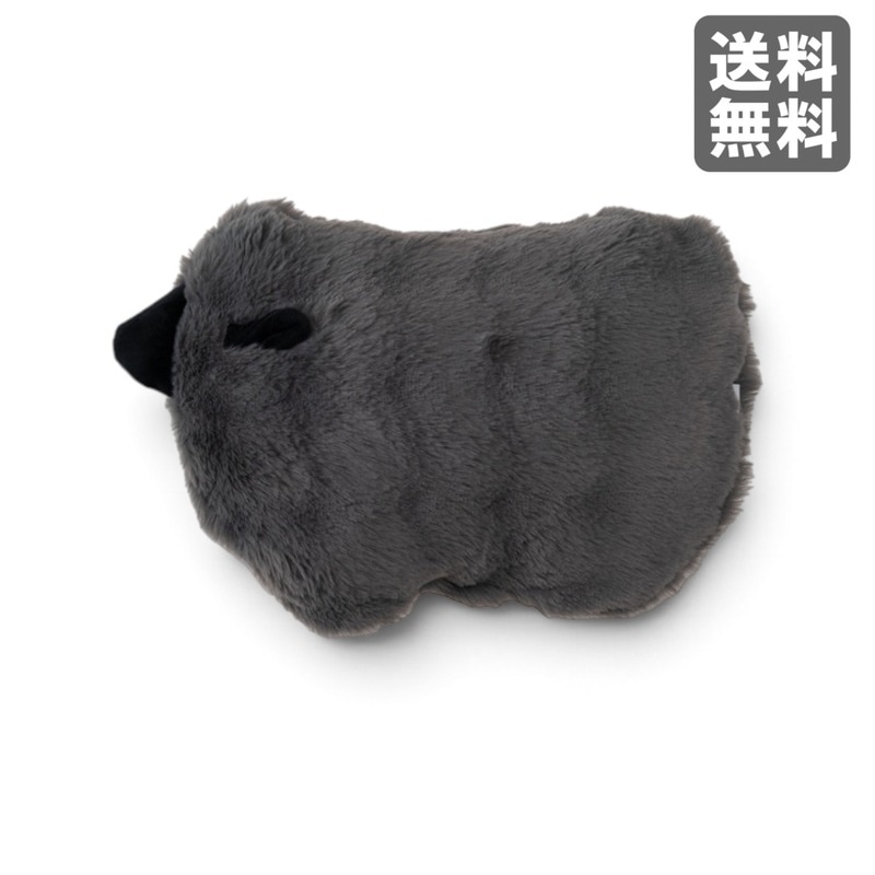 【新品】蓄熱式湯たんぽ グレー 36cm幅 寒さ対策 ふわふわ おしゃれ　BR002-003977　｜オフィス家具のビックリユース